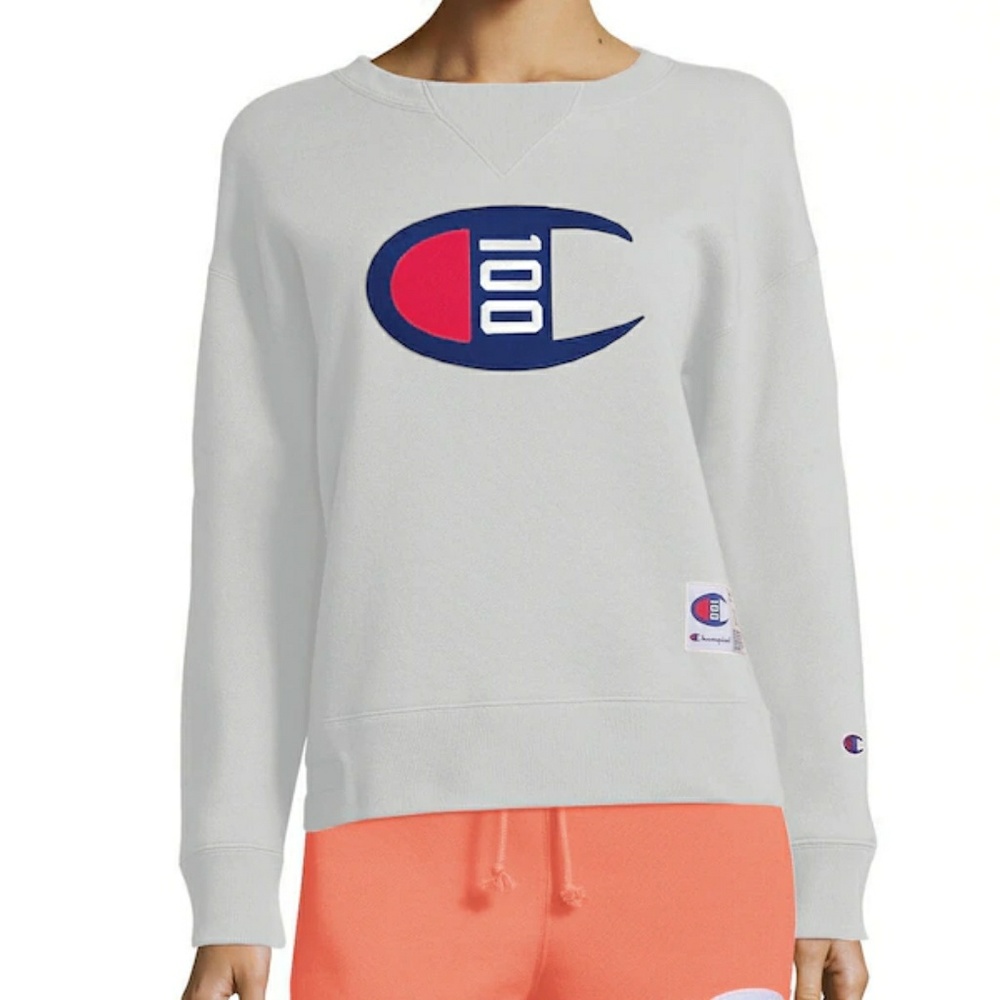Champion NWT White Special Edition Sweatshirt